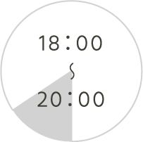 18：00 ～ 20：00